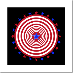 4th of july Posters and Art